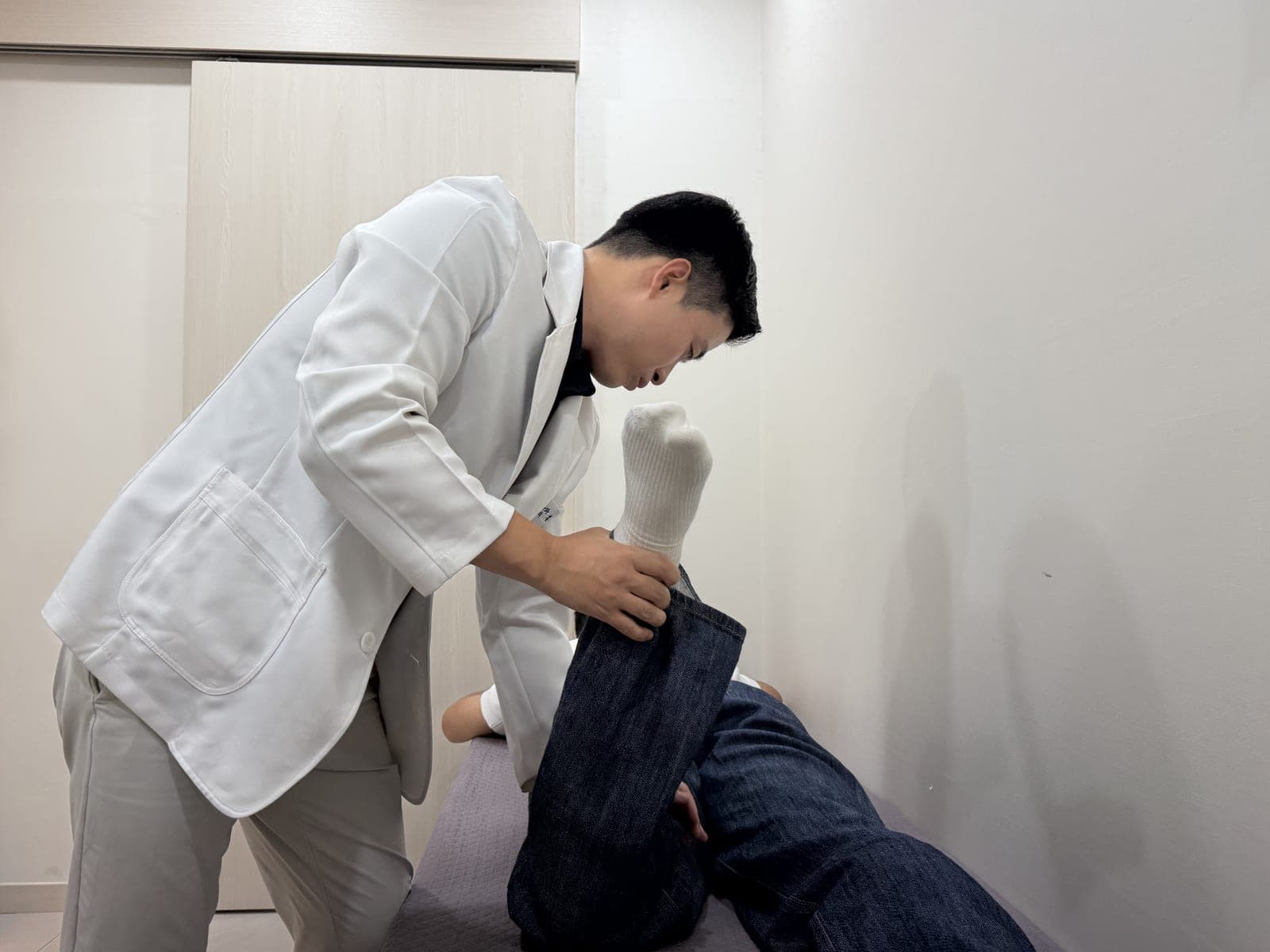 하지 직거상 검사